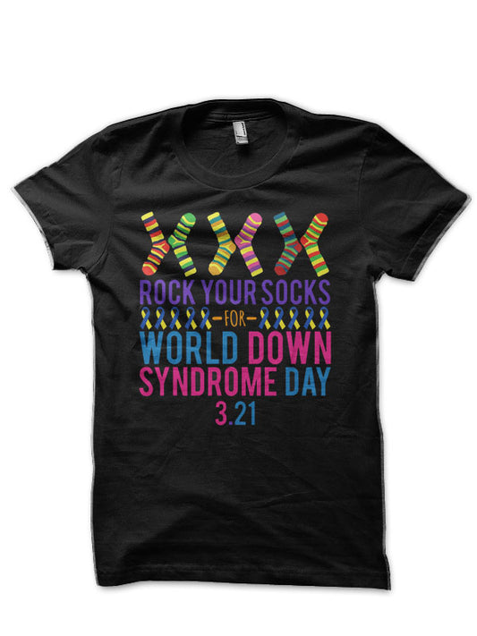 Rock Your Socks for World Down Syndrome Day Half Sleeve T-Shirt