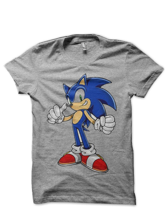 Sonic the Hedgehog Half Sleeve T-Shirt Style018