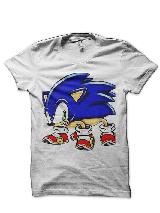 Sonic the Hedgehog Half Sleeve T-Shirt Style016