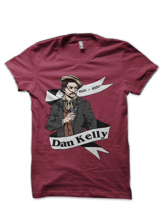 Dan Kelly (Banner) Maroon T-Shirt