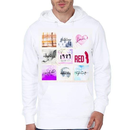 Taylor Swift White Hoodie