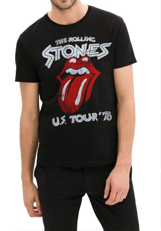The Rolling Stones Black T-Shirt
