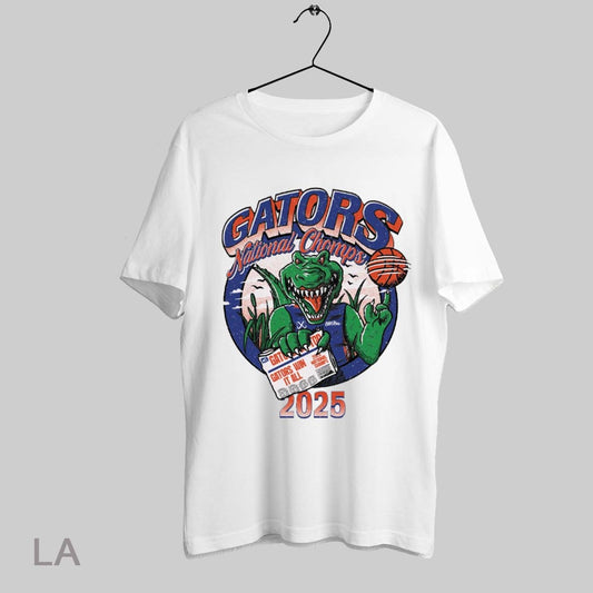 Top Florida Gators National Chomps Gators Win It All 2025 Ncaa National Champs Mascot T Shirt Sweatshirt Hoodie Shirt