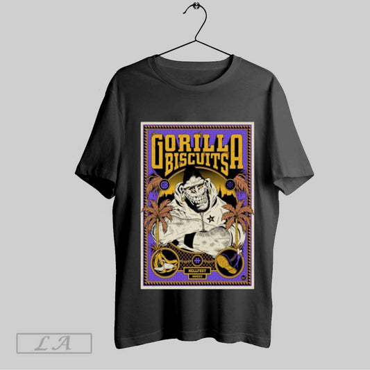 Top Poster Gorilla Biscuits Hellfest 2025 In Clisson Fr On June 22 2025 T Shirt Sweatshirt Hoodie Shirt