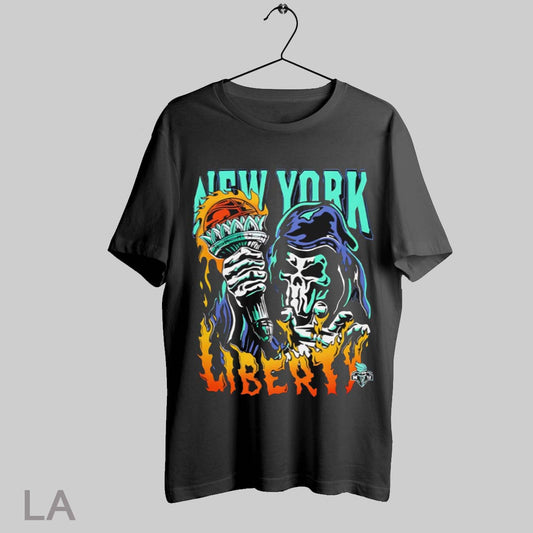 Top Wnba Ny Liberty Death T Shirt Sweatshirt Hoodie Shirt
