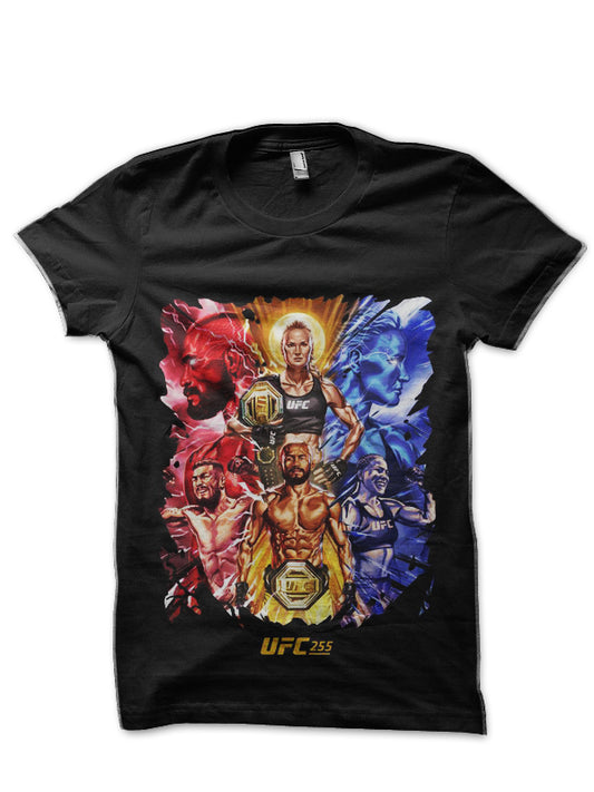 UFC Event Deiveson Figueiredo Black T-Shirt