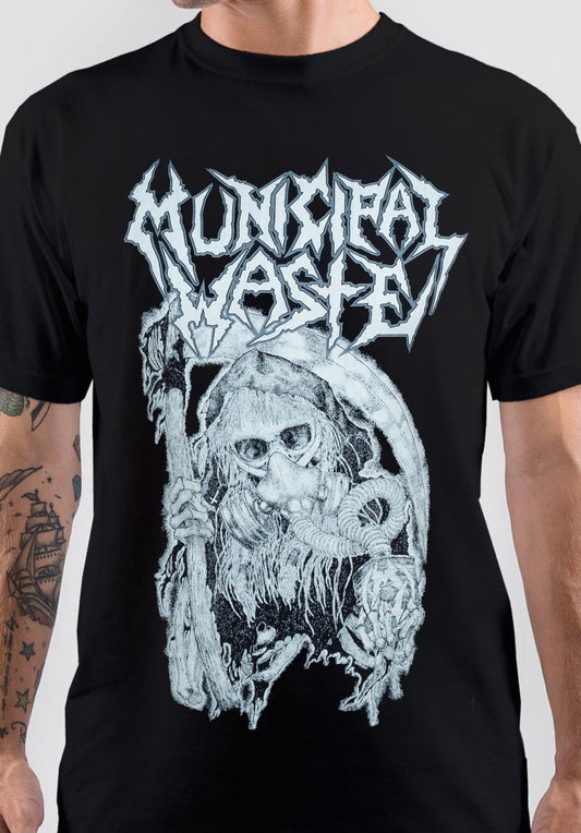 Unholy Abductor Municipal Waste Band T-Shirt Style001