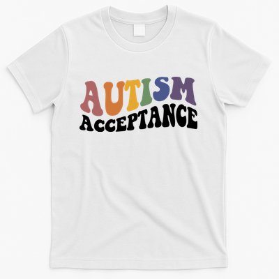 Autism Awareness Acceptance Retro T-Shirt