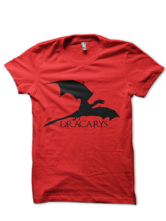 Dr Acarys Red Tee