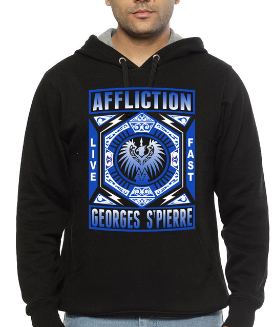 Ufc Black Hoodie Style001