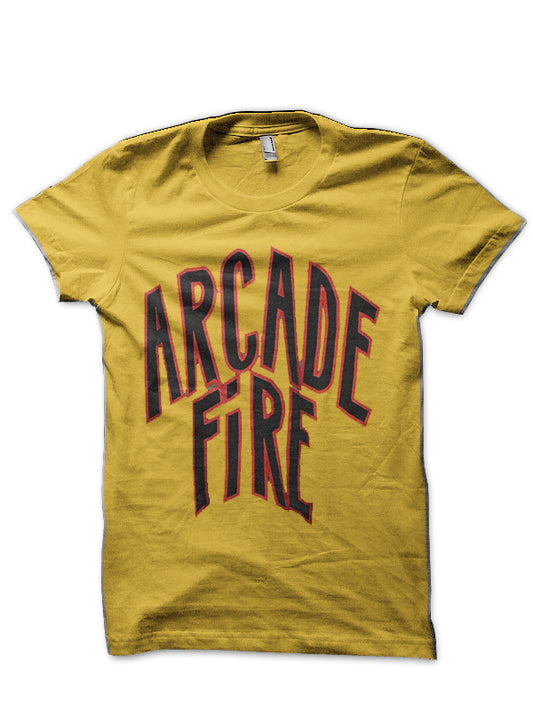 Arcade Fire Yellow T-Shirt