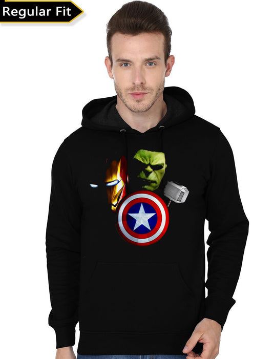 Avengers Infinity War Black Hoodie Style002