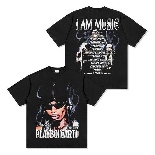Playboi Carti "I Am Music" Tee Style005