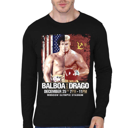 Rocky Balboa Vs Ivan Drago T-Shirt Style001