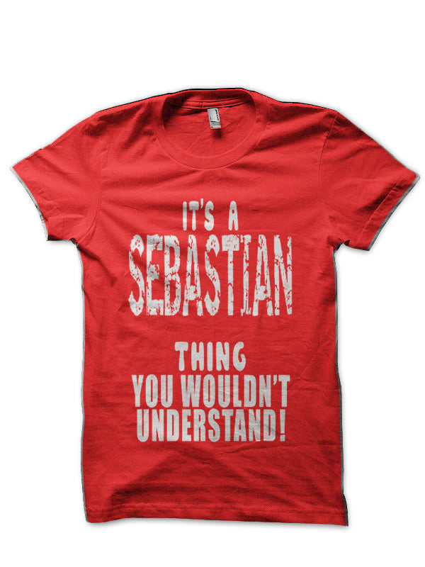 Sebastian Red T-Shirt