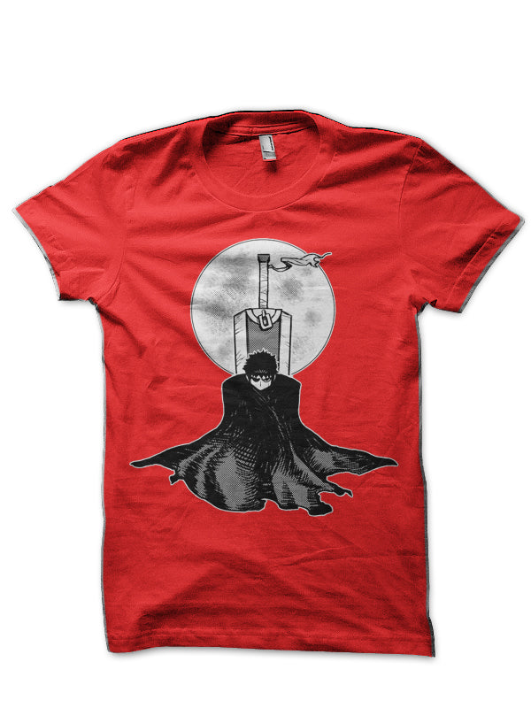 Long Night Red T-Shirt