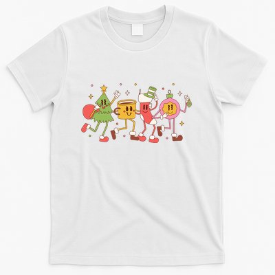 Christmas Holiday Celebration Retro T-Shirt