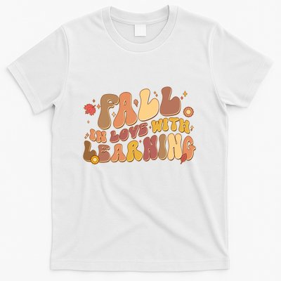 Cute Retro Fall In Love With Learning T-Shirt