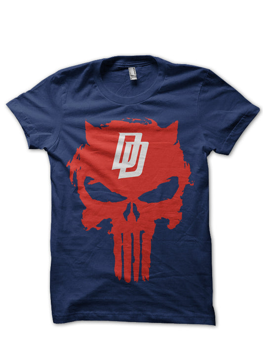 Daredevil Navy Blue Tee