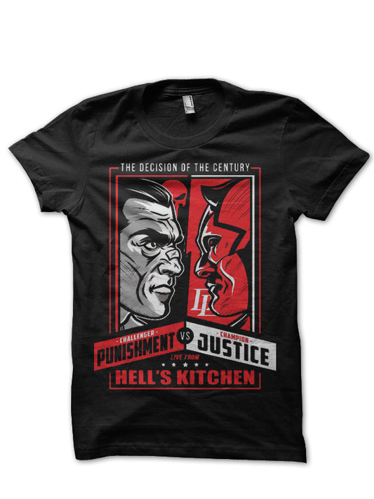Daredevil Black Tee Style001