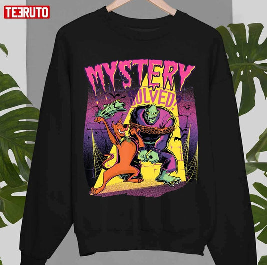 Monster Mystery Solved Scooby Doo Unisex Hoodie
