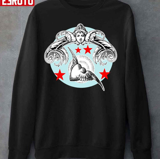 Romantic Sad Heart Unisex Sweatshirt