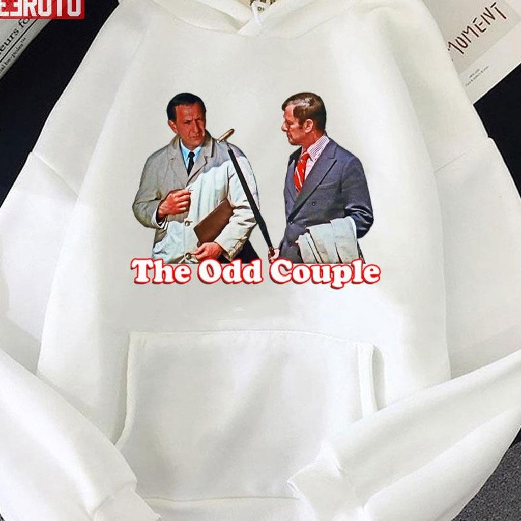 Sitcom Retro Throwback The Odd Couple Felix And Oscar Tribute Unisex T-shirt