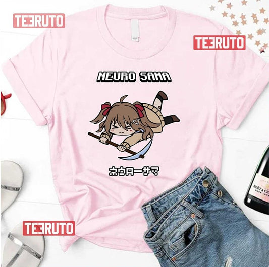 Slipping Neuro Sama Merch Neuro Sama Pixel Unisex T-Shirt