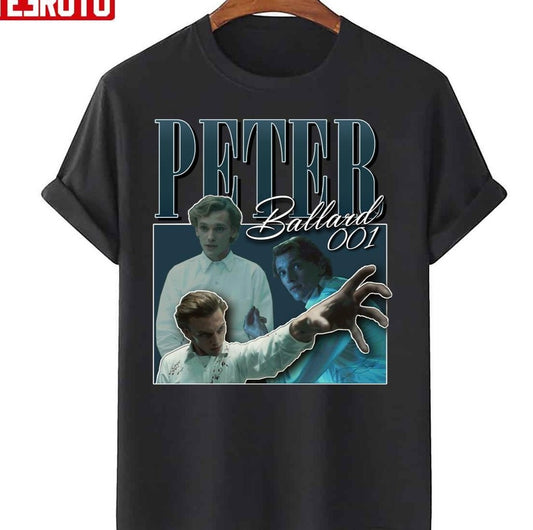Peter Ballard 001 Retro Jamie Campbell Bower Stranger Things Season 4 Unisex T-Shirt