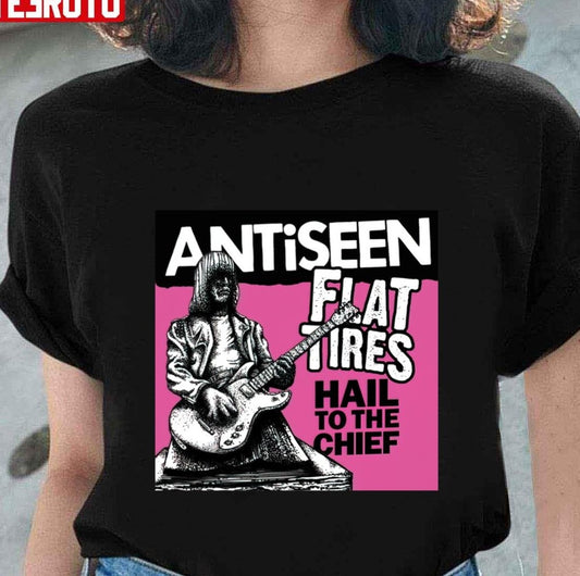 Antiseen Flat Tires Split The Ramones Unisex T-Shirt