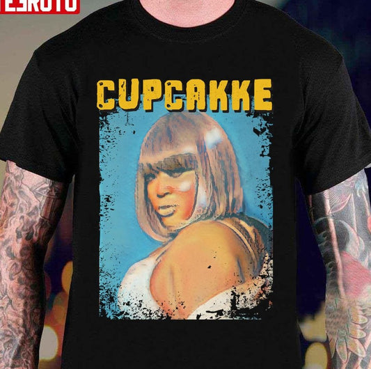 Queen Cupcakke Distressed Design Unisex T-Shirt