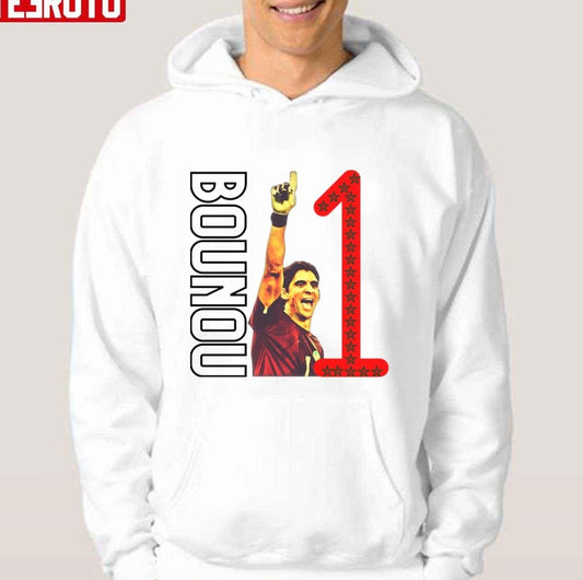Morocco In Fifa Wold Cup Qatar 2022 Yassine Bounou I Am Number One Unisex Hoodie