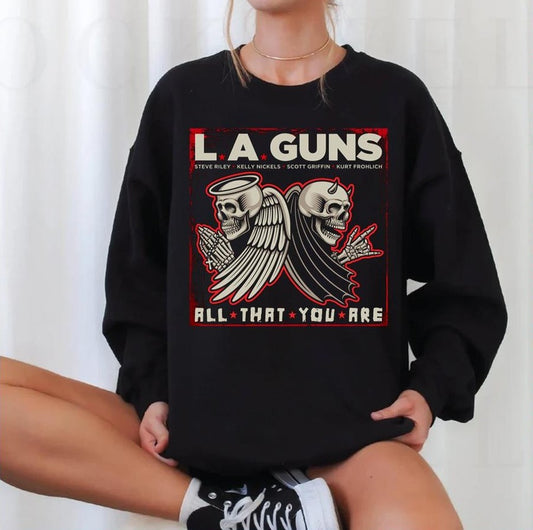 Rip And Tear L A Guns Band Unisex Sweatshirt