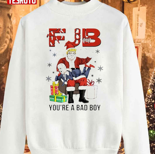 Santa Claus Updated Criteria Naughty Anti-vaccine Nice Christmas Unisex Sweatshirt