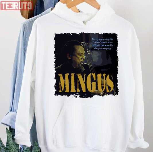 Public Figure Flea Groove Music Retro Wisdom Of Charles Mingus Unisex Hoodie