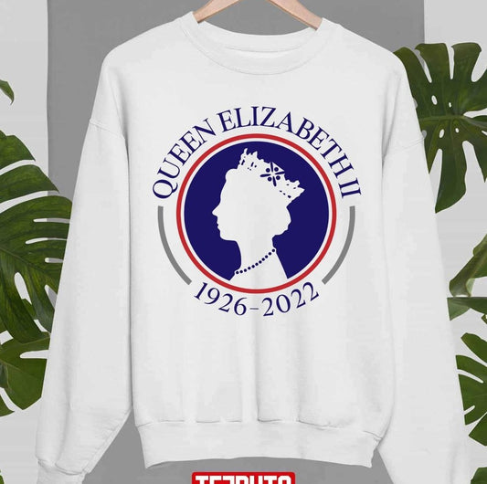 Queen Elizabeth II Emblem 1926-2022 Unisex T-Shirt