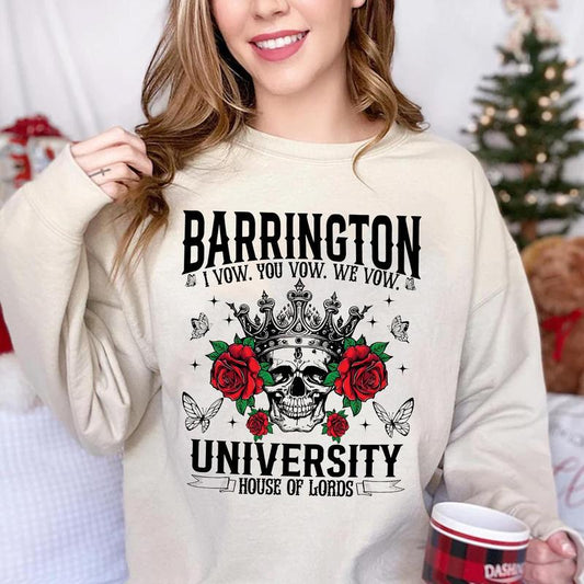 The Ritual Barrington University House Of Lords Sweatshirt, Haunting Adeline Shirt, the Ritual Merch, Dark Romance Book Club Shirt, Fantasy Reader Shi