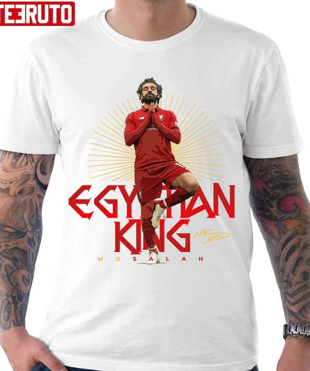 Mohamed Salah Football King Of Egypt Unisex Hoodie