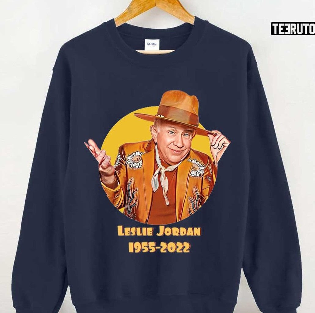 Rip Leslie Jordan 1955-2022 Unisex T-shirt