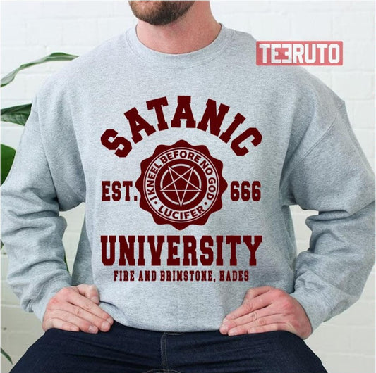 Satanic University Satanism Occult Unisex Sweatshirt