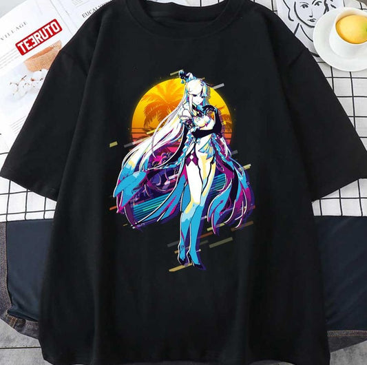 Ningguang Genshin Impact 80s Retro Unisex T-shirt