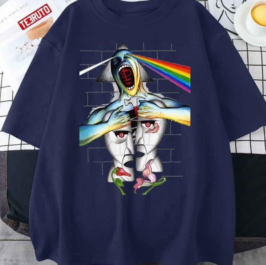 Rock Art Pink Floyd Unisex T-Shirt