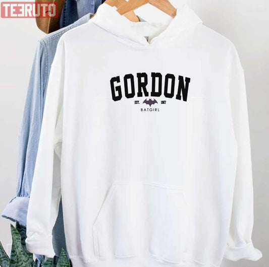 Batgirl Barbara Gordon Varsity Unisex Hoodie