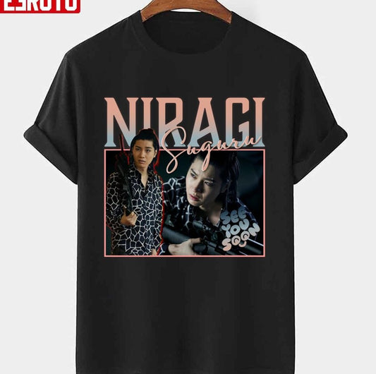 Niragi Suguru Alice In Borderland Homepage Retro Unisex T-Shirt