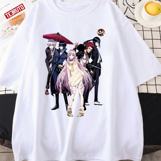 Anime Fanart Reisi Munakata K Project Retro Unisex T-Shirt