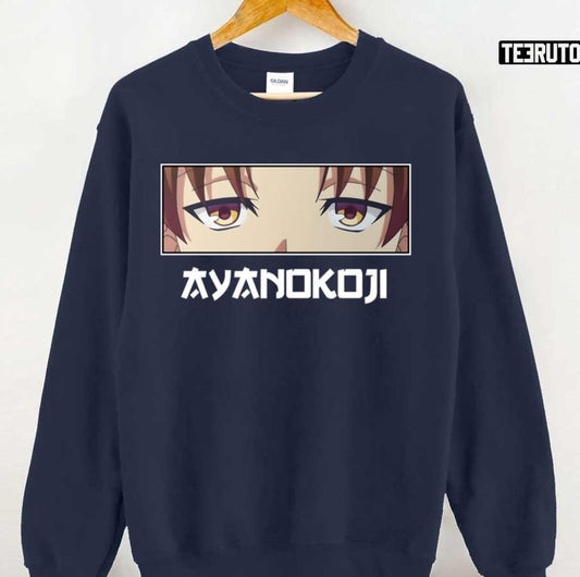 Purple Eyes Classroom Of The Elite Ayanokouji Eye Unisex Sweatshirt