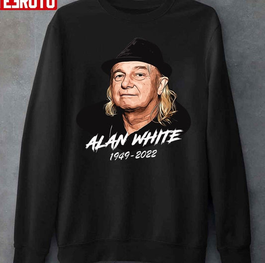 Rip Alan White 1949-2022 Unisex Sweatshirt