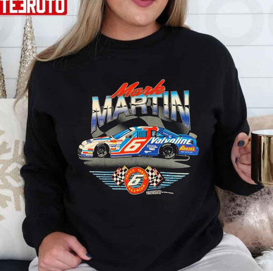Racing Retro Vintage Mark Martin Unisex Sweatshirt