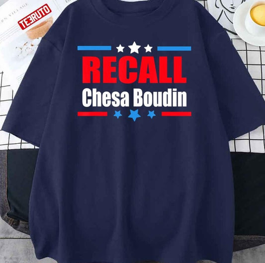 Retro Recall Chesa Boudin Anti San Francisco District Unisex T-Shirt