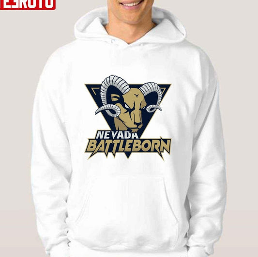 Nevada Battleborn Simulation Hockey League Unisex Hoodie